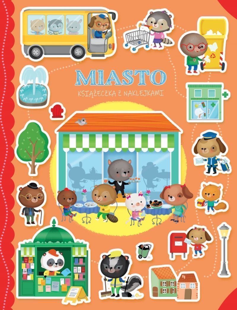 Image of Miasto. Książeczka z naklejkami