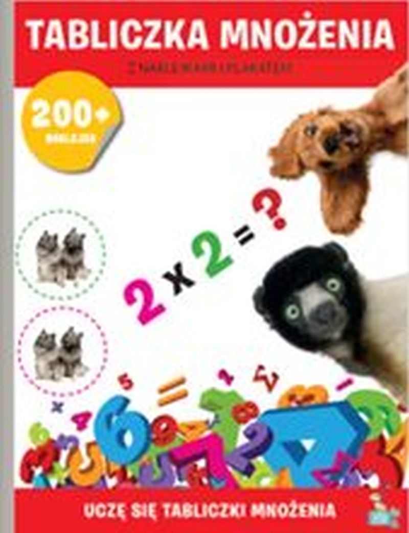 Image of Tabliczka mnożenia z naklejkami i plakatem