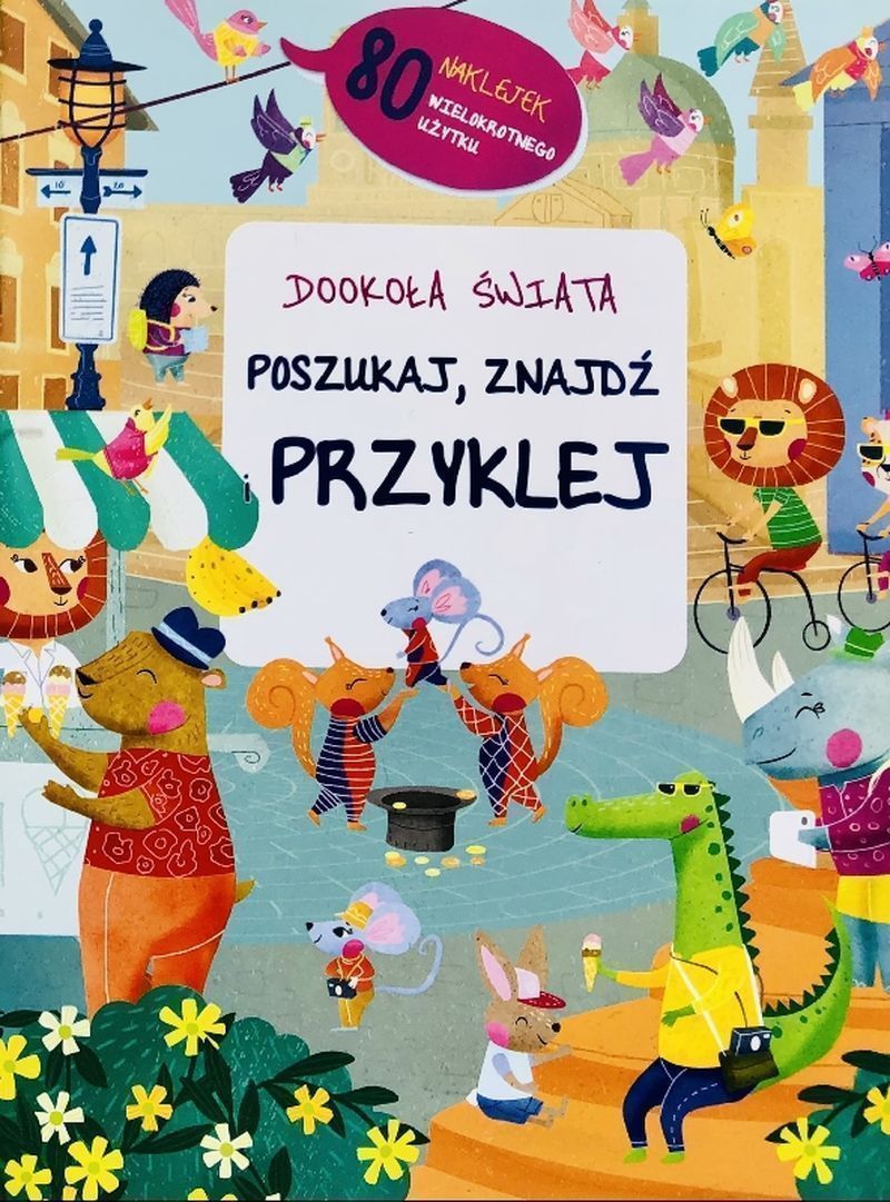 Image of Dookoła świata. Poszukaj, znajdź, przyklej
