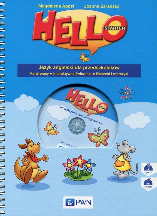 Image of Hello! Starter Język angielski dla przedszkolaków Karty pracy