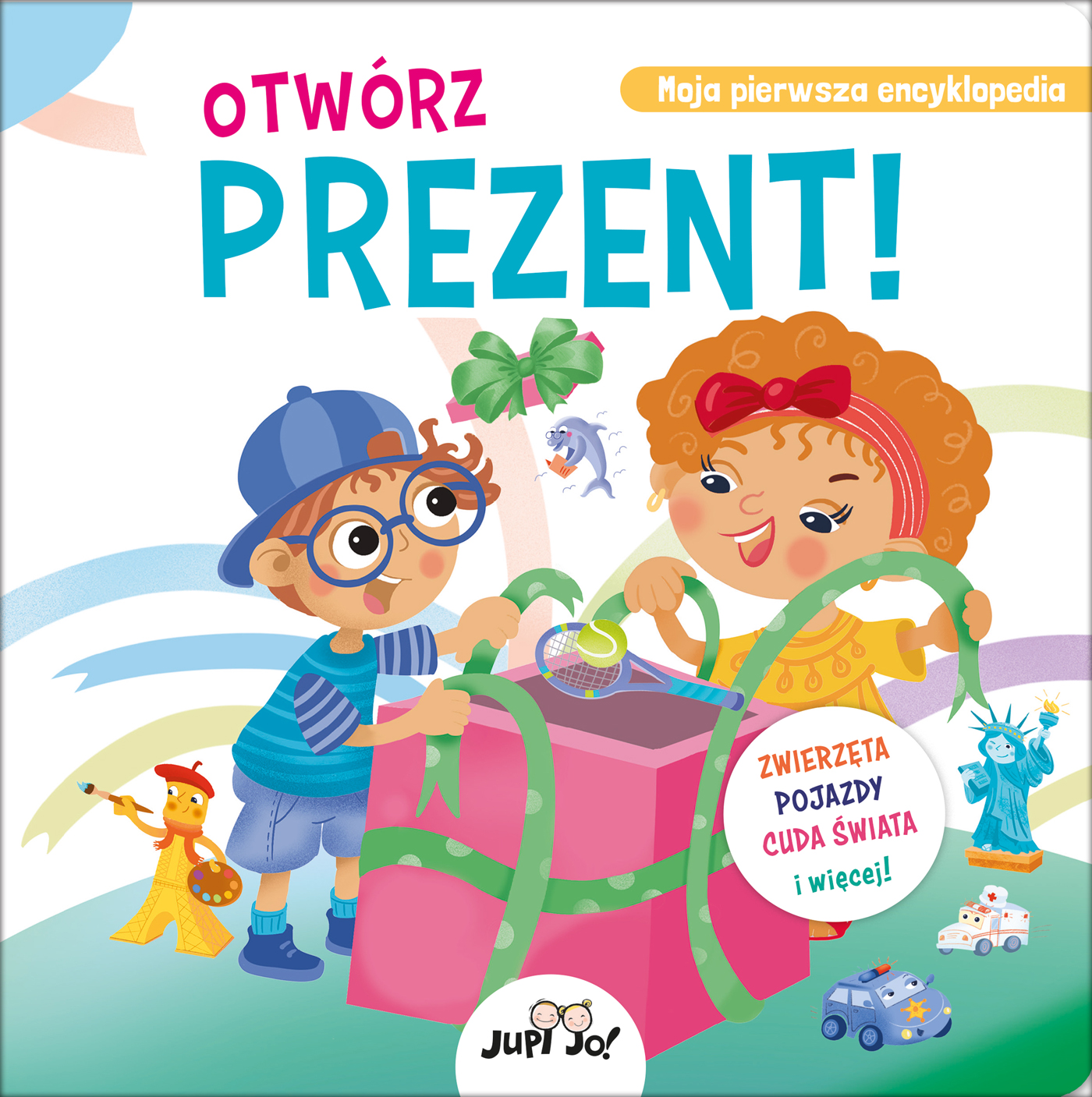 Image of Otwórz prezent!. Zwierzęta, pojazdy, cuda świata i więcej!