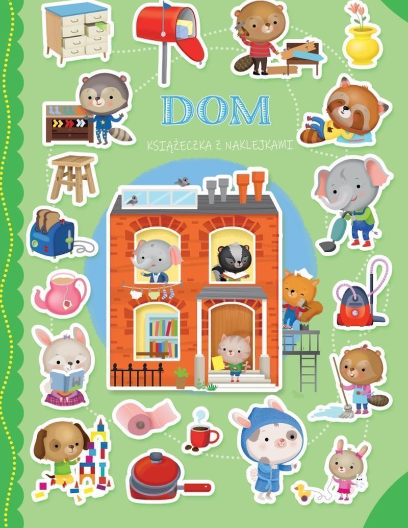 Image of Dom. Książeczka z naklejkami