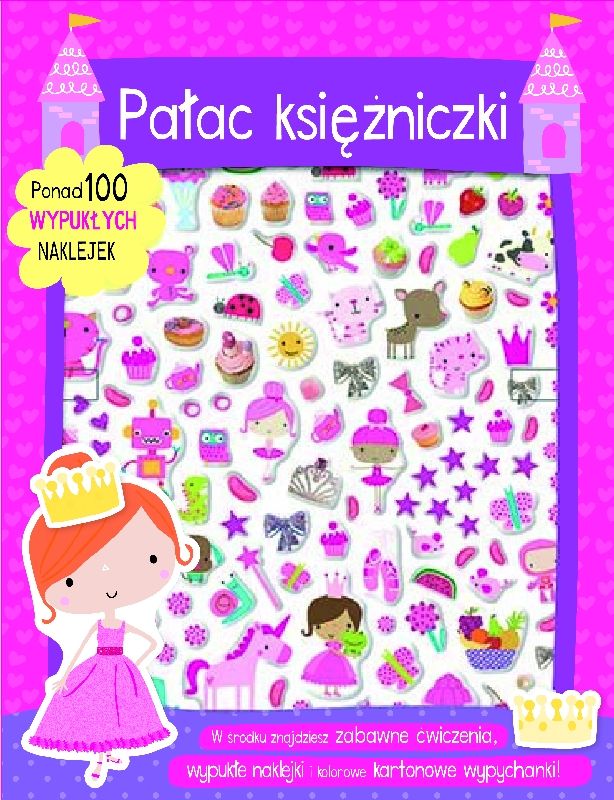 Image of Pałac księżniczki. Ponad 100 wypukłych naklejek