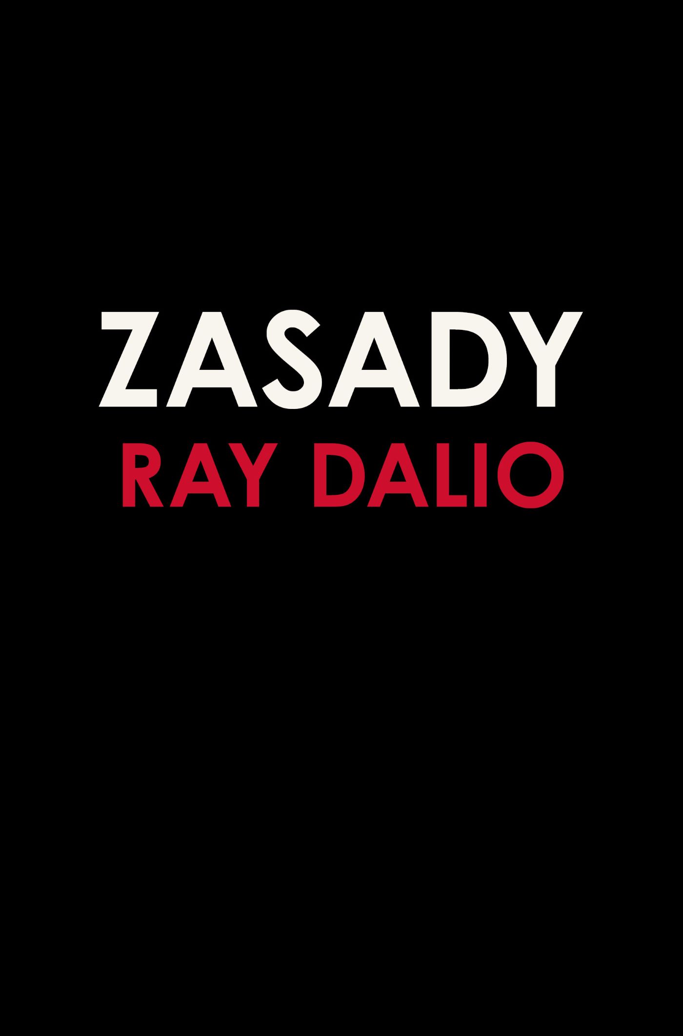 Image of Zasady. Życie i praca