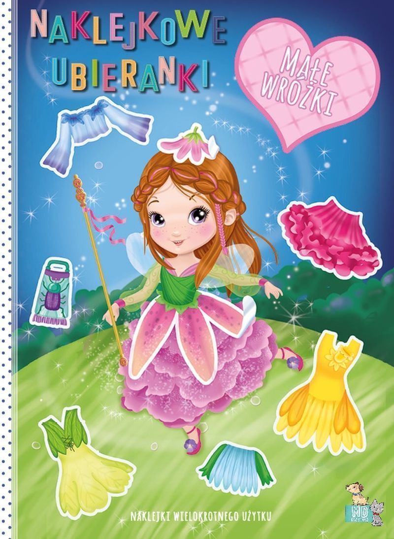 Image of Małe wróżki. Naklejkowe ubieranki