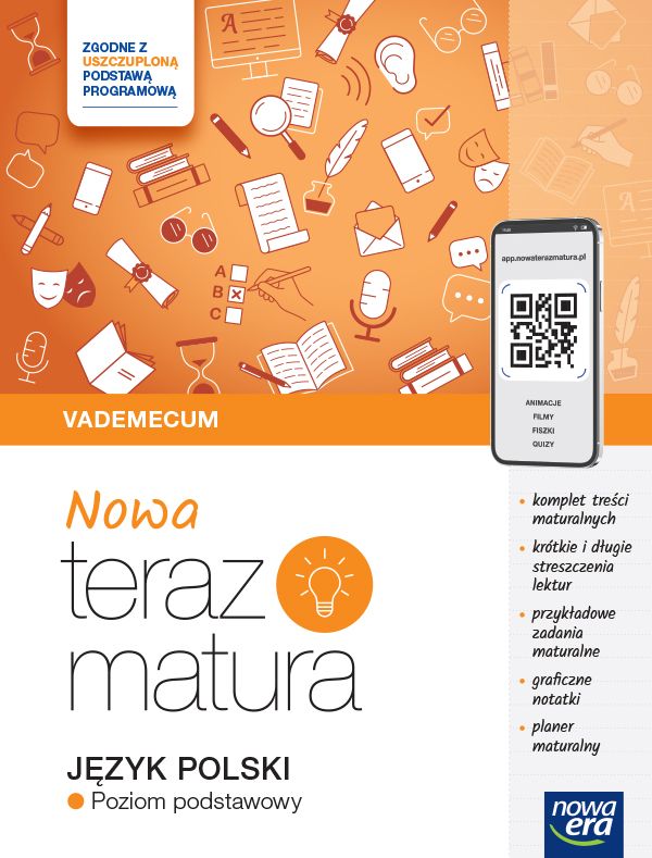 Image of Teraz matura 2024/2025 Język polski Vademecum zakres podstawowy EDYCJA 2024