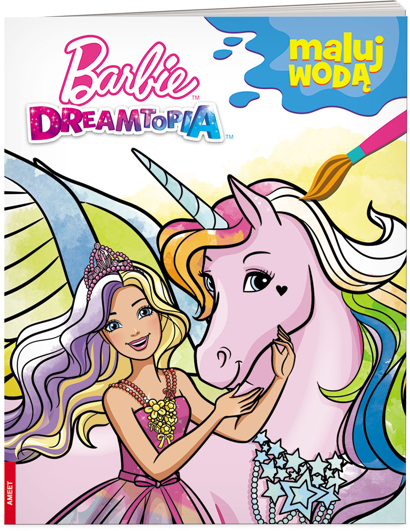 Image of Barbie dreamtopia maluj wodą MW-1401