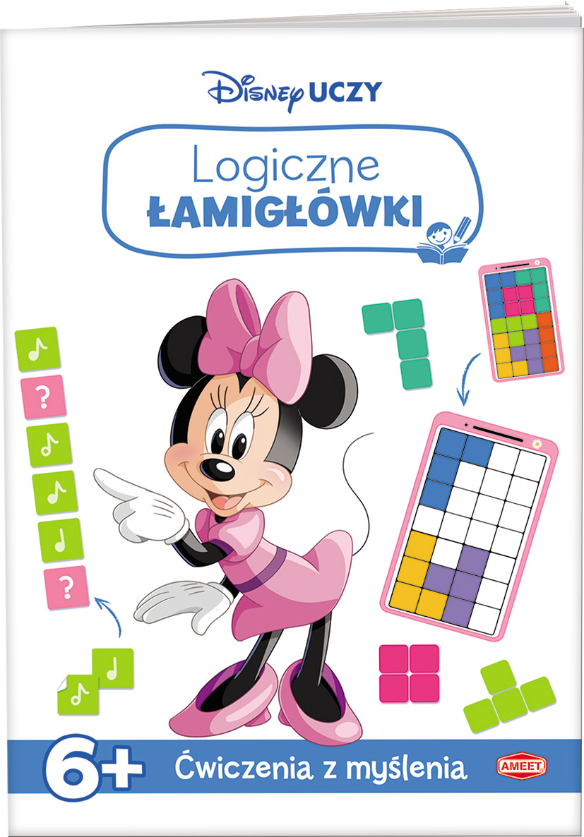 Image of Disney uczy Minnie Logiczne łamigłówki ŁAM-9303