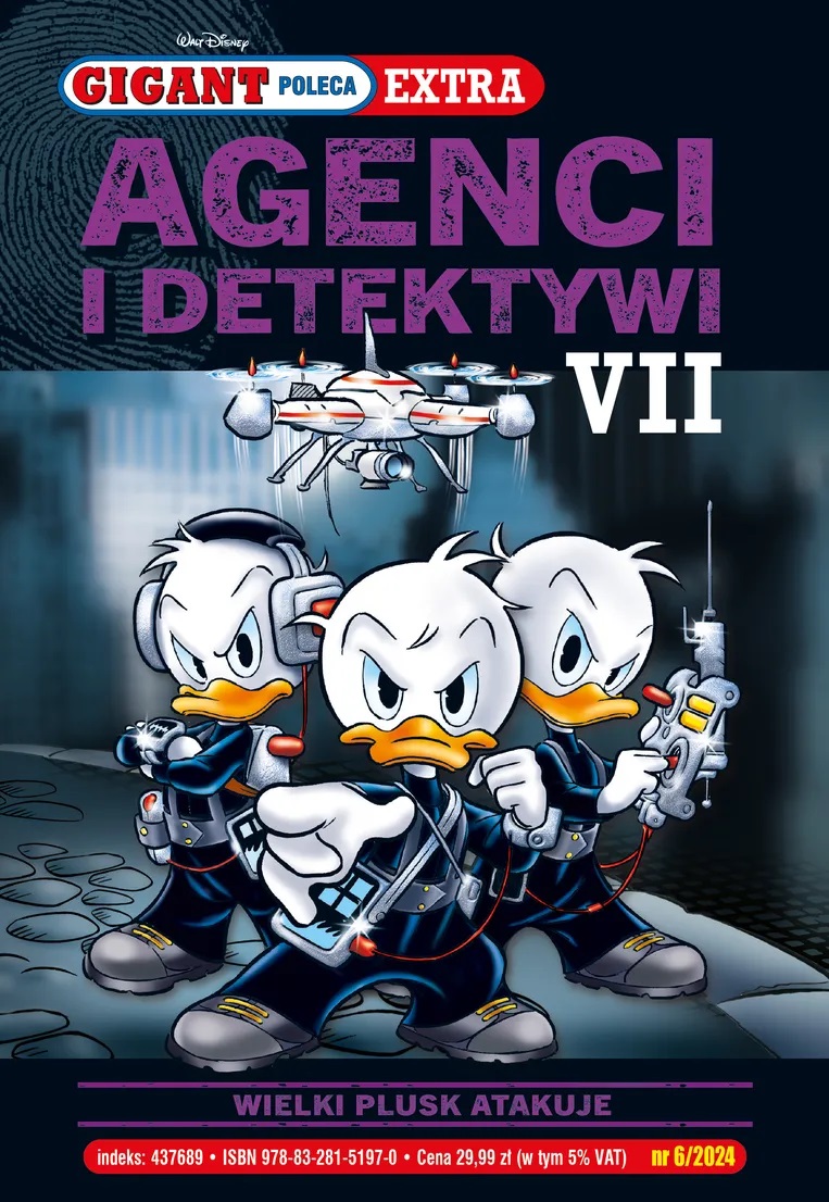 Image of Agenci i Detektywi VII. Wielki plusk atakuje. Gigant Poleca Extra. Tom 6/2024