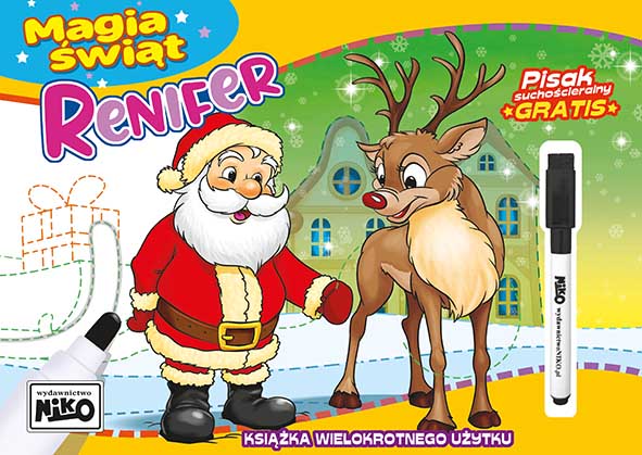 Image of Renifer. Magia świąt