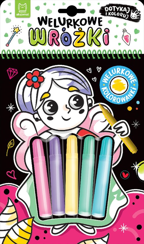 Image of Welurkowe wróżki. Dotykaj i koloruj