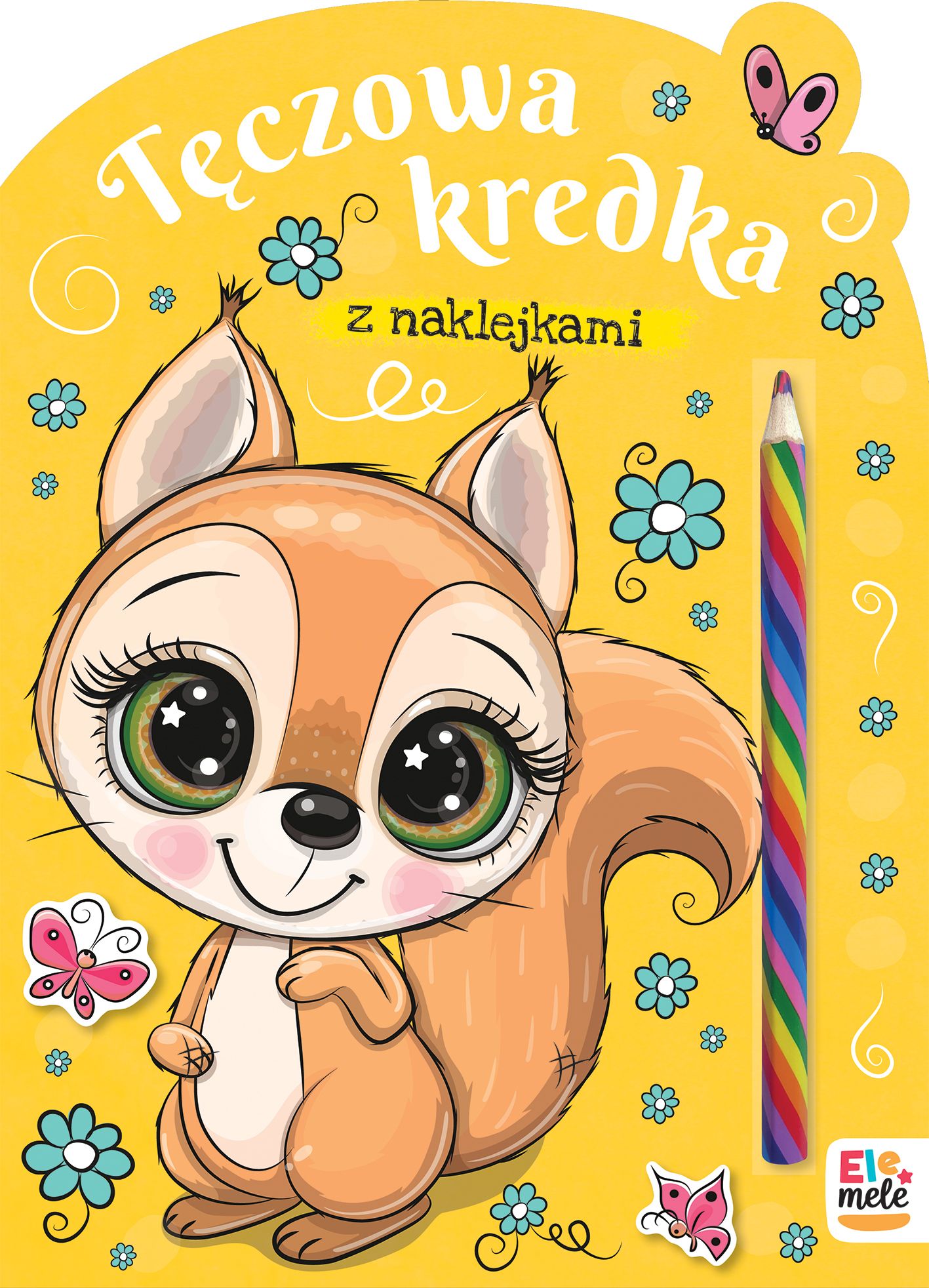 Image of Wiewiórka. Tęczowa kredka