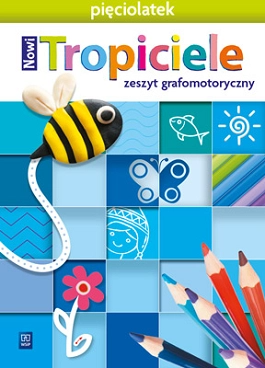 Image of Nowi Tropiciele Pięciolatek zeszyt grafomotoryczny