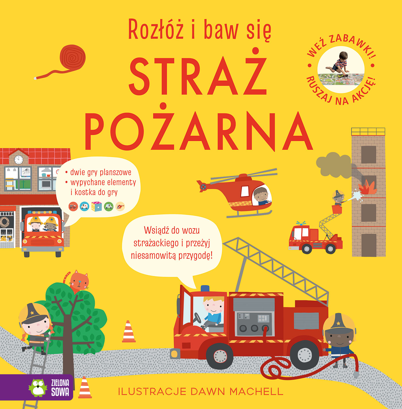 Image of Straż pożarna. Rozłóż i baw się