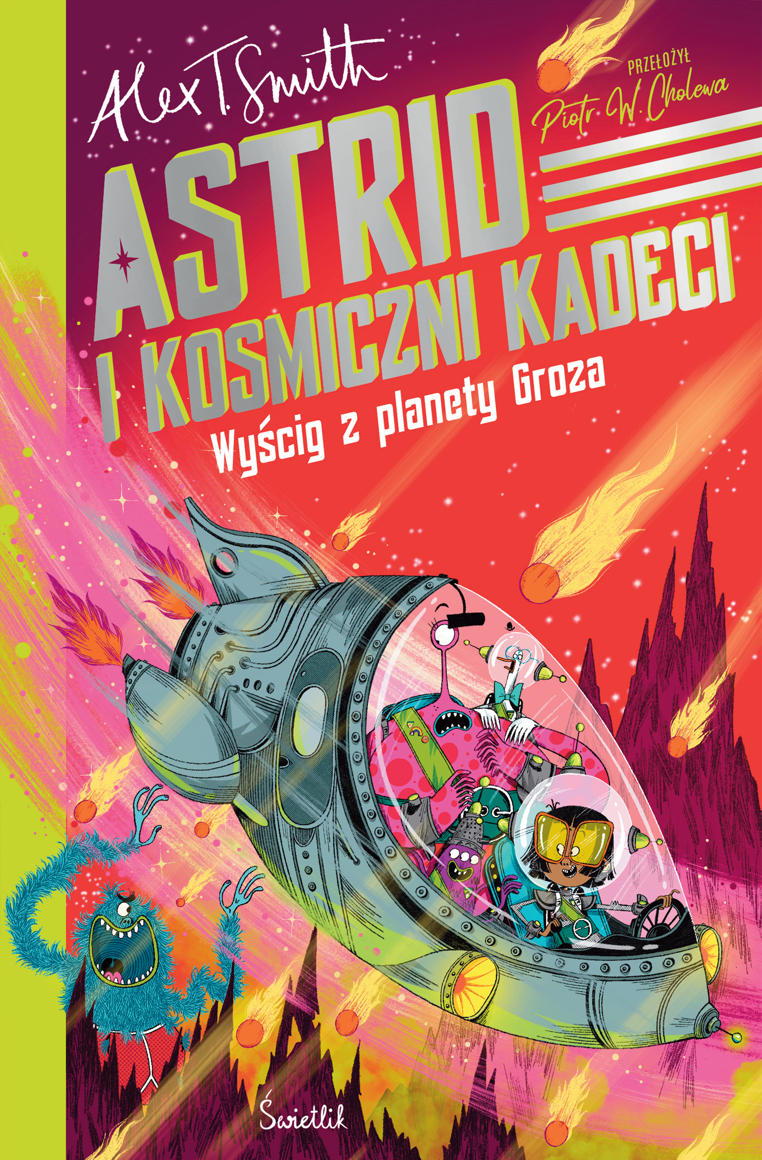Image of Wyścig z planety Groza. Astrid i kosmiczni kadeci. Tom 2