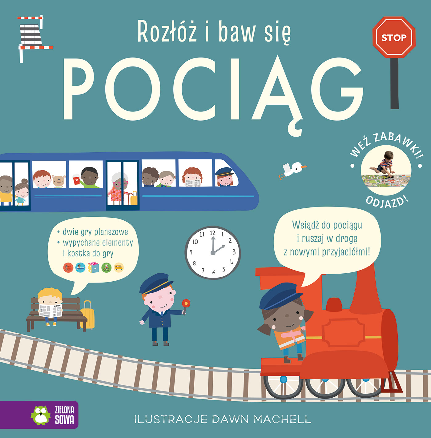 Image of Pociąg. Rozłóż i baw się