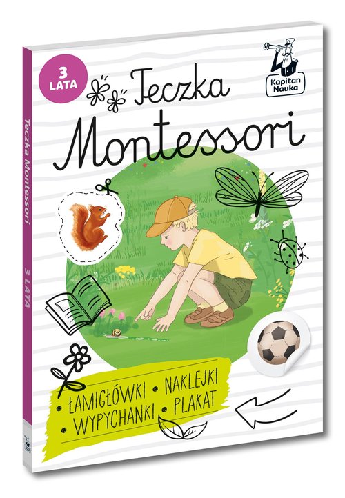 Image of Teczka Montessori 3 lata Kapitan Nauka