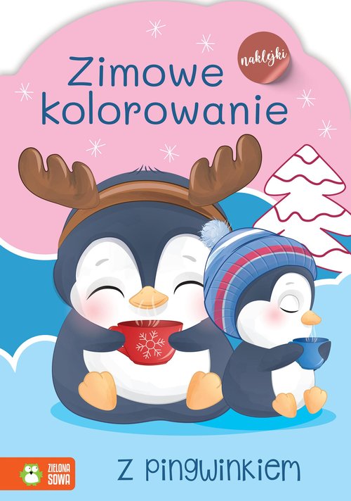 Image of Zimowe kolorowanie z pingwinem