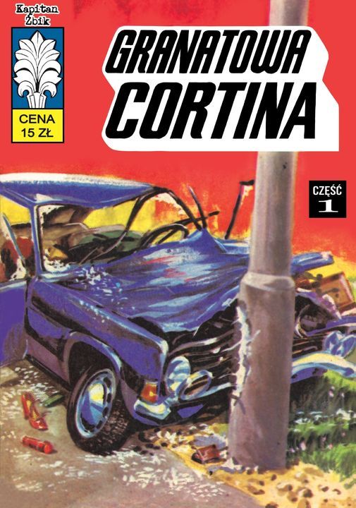 Image of Granatowa Cortina. Kapitan Żbik. Tom 47