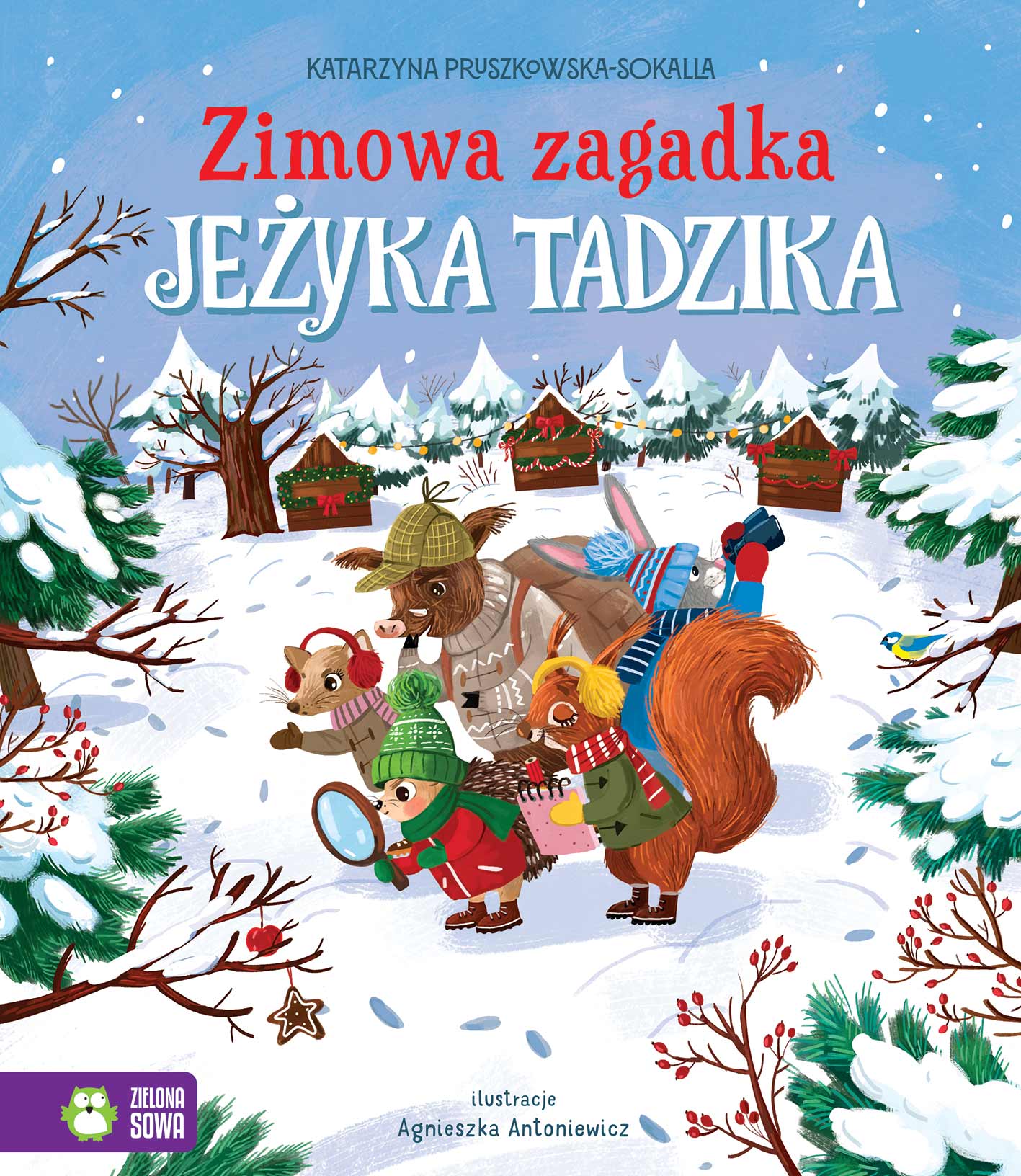 Image of Zimowa zagadka jeżyka Tadzika