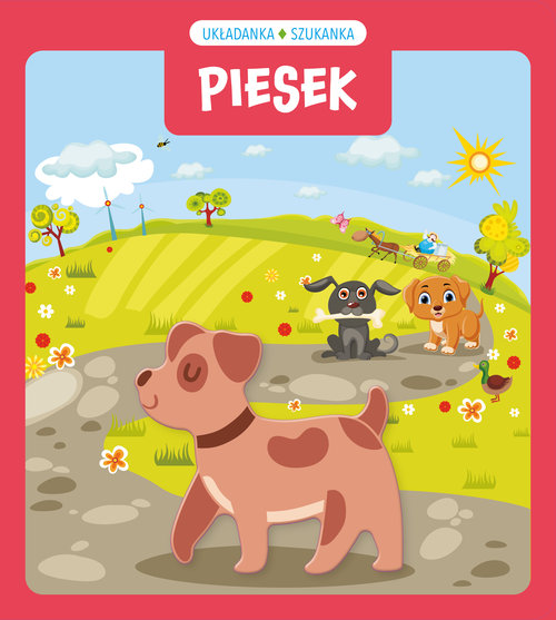 Image of Układanka szukanka. Piesek