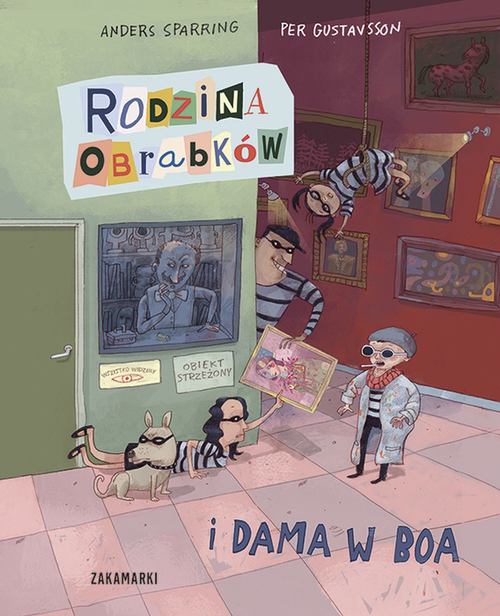 Image of Rodzina Obrabków i dama w boa