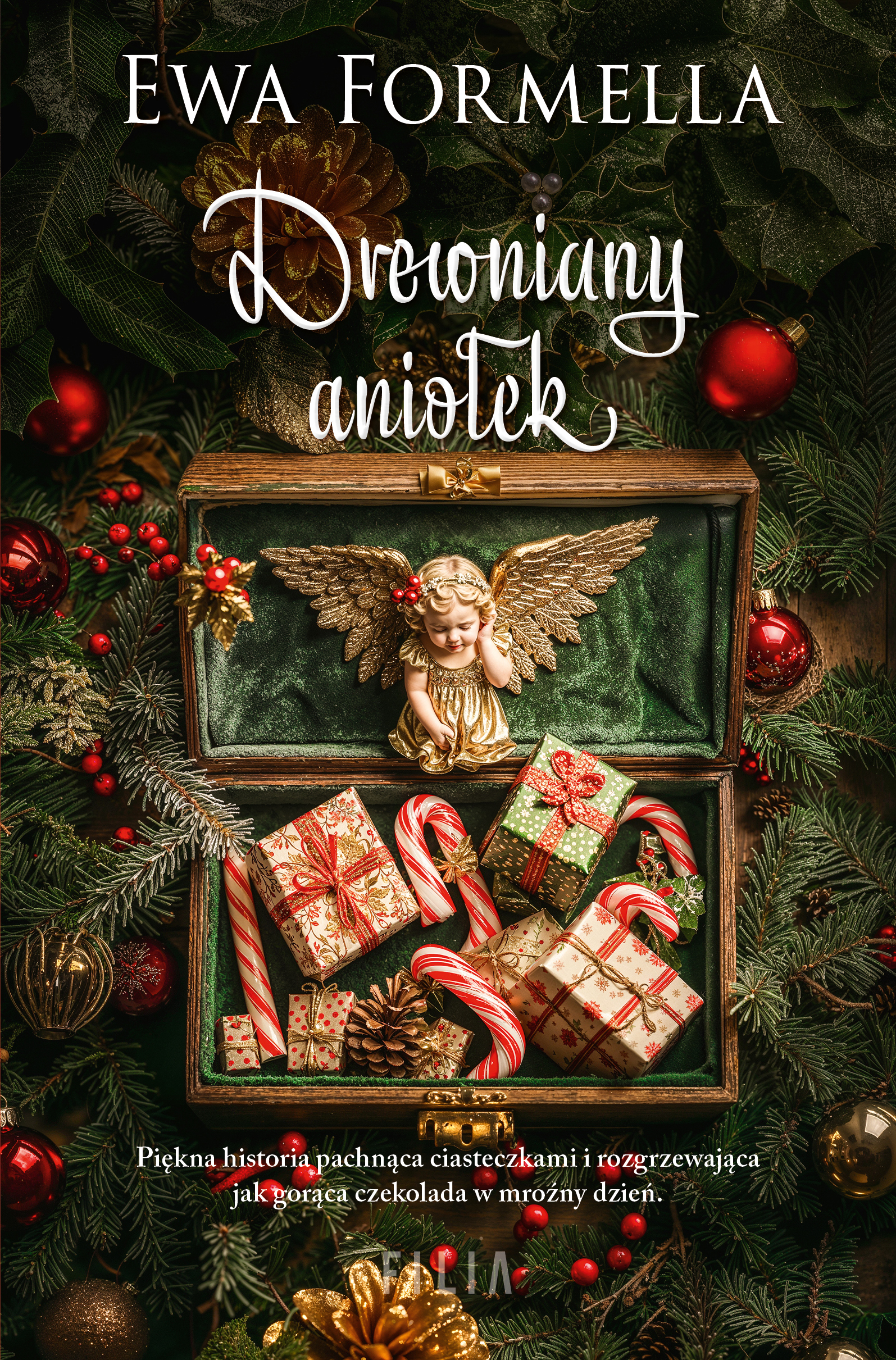 Image of Drewniany aniołek