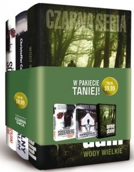 Image of Pakiet Czarna Seria II. Andaluzyjski przyjaciel + Niewidzialny człowiek z Salem + Wody wielkie