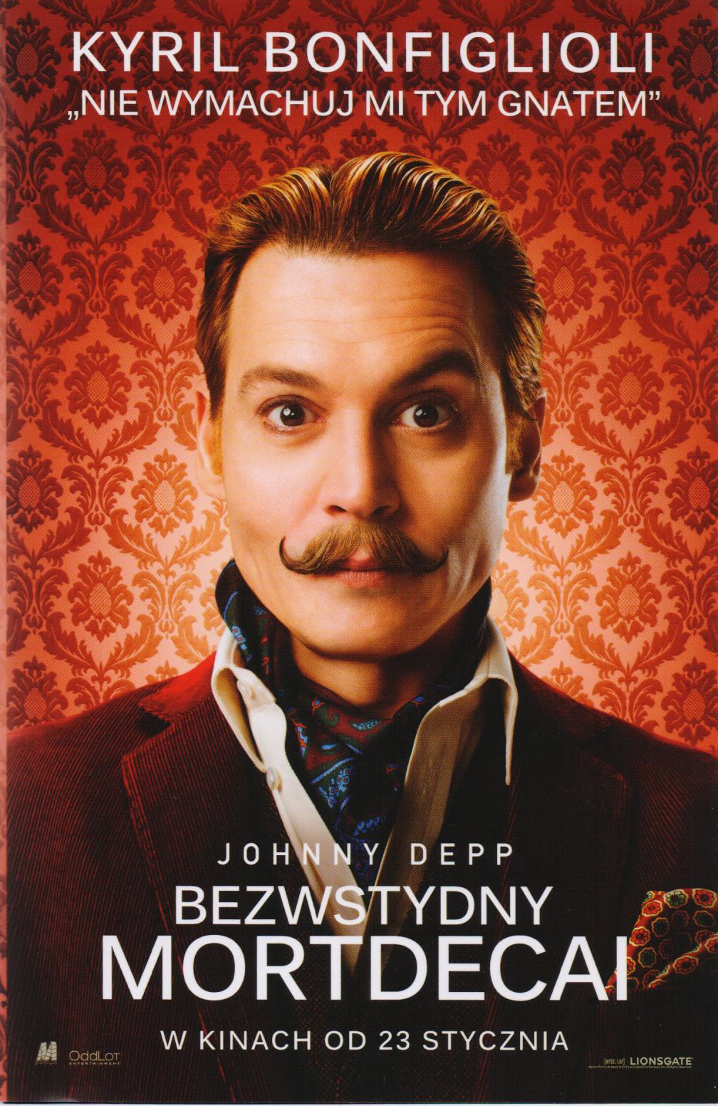 Image of Bezwstydny Mordecai. Nie wymachuj mi tym gnatem