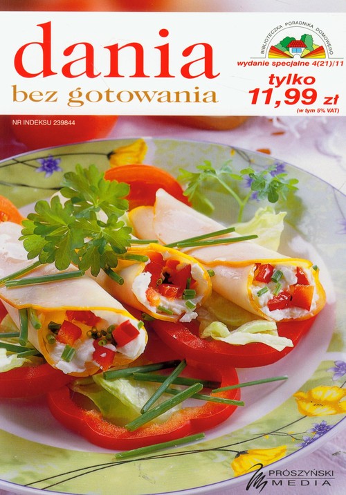 Image of Dania bez gotowania. 167 przepisów