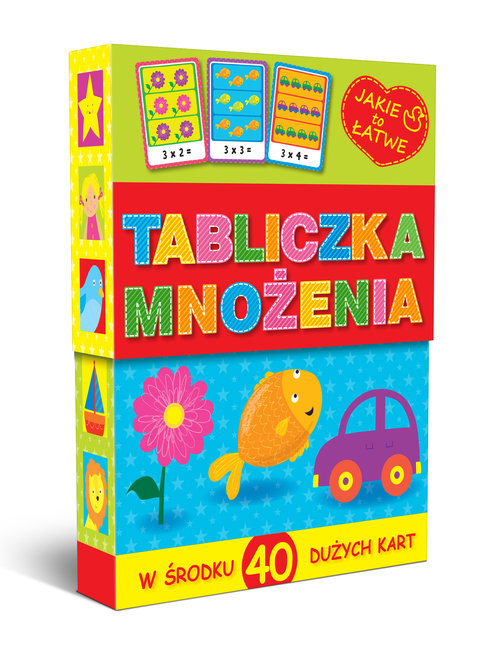 Image of Karty malucha. Tabliczka mnożenia