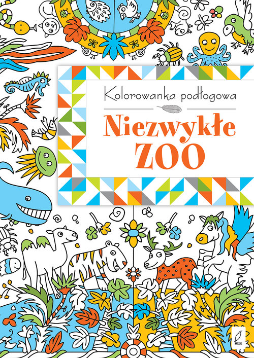 Image of Kolorowanka podłogowa. Niezwykłe ZOO