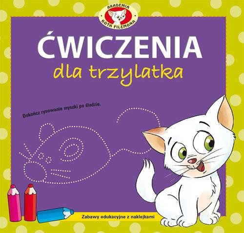 Image of Akademia kota Filemona. Ćwiczenia dla 3-latka