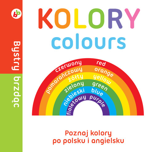 Image of Bystry brzdąc Kolory Poznaj kolory po polsku i angielsku