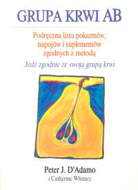 Image of Grupa krwi AB Podręczna lista pokarmów, napojów i suplementów zgodnych z metodą