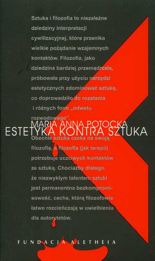 Image of Estetyka kontra sztuka Kompromitacja założeń estetycznych w konfrontacji ze sztuką nowoczesną