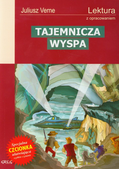 Image of Tajemnicza wyspa Lektura z opracowaniem
