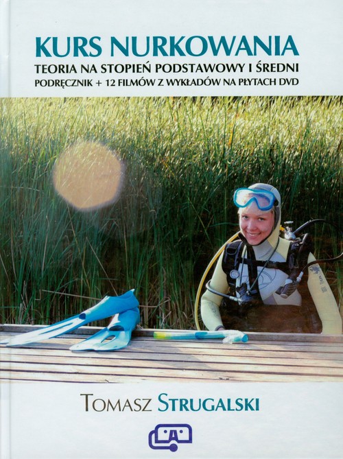 Image of Kurs nurkowania Podręcznik +12 filmów na płytach DVD teoria na stopień podstawowy i średni