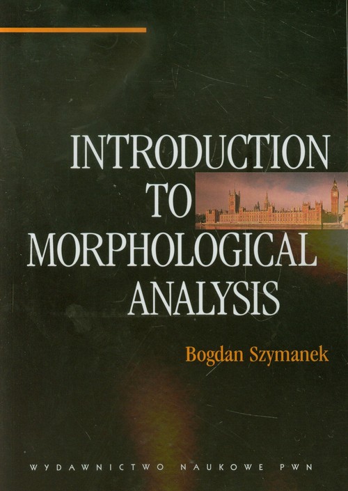 Image of Introduction to morphological analysis