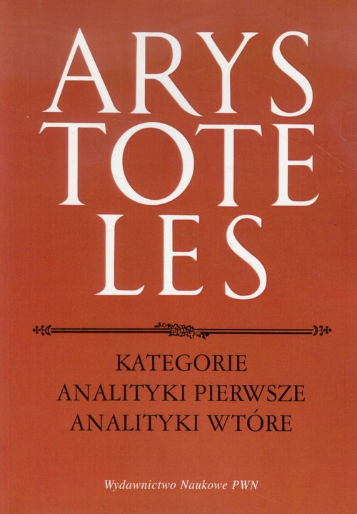 Image of Kategorie Analityki pierwsze Analityki wtórne