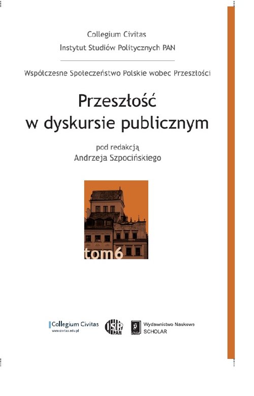 Image of Przeszłość w dyskursie publicznym