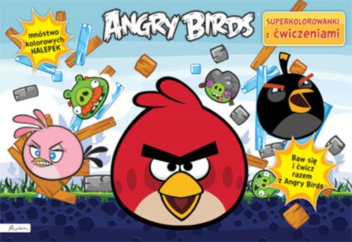 Image of Angry Birds Superkolorowanki z ćwiczeniami