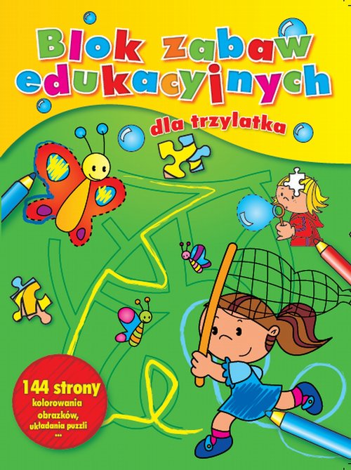 Image of Blok Zabaw edukacyjych dla trzylatka