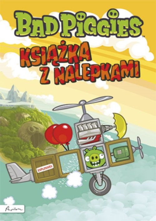 Image of Bad Piggies Książka z nalepkami