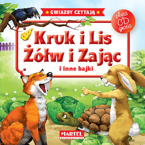 Image of Kruk i lis Żółw i zając i inne bajki + CD
