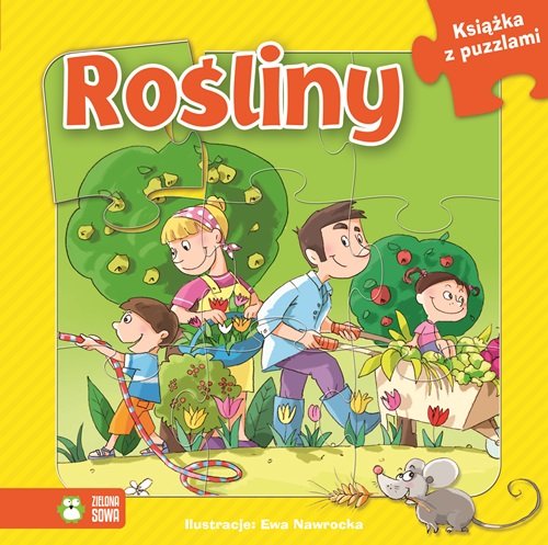 Image of Książka z puzzlami Rośliny