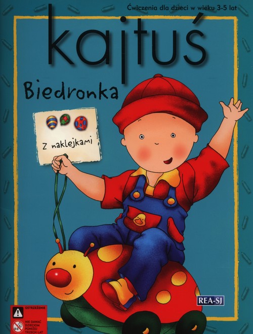 Image of Kajtuś Biedronka z naklejkami