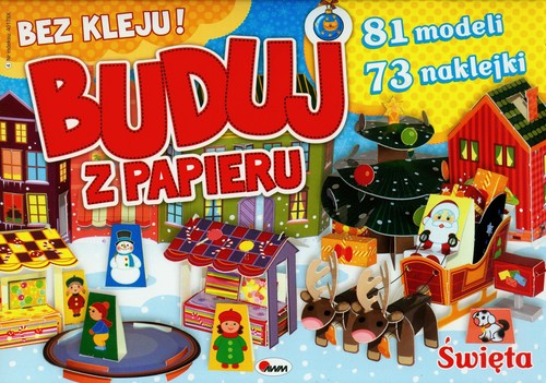 Image of Buduj z papieru 4 Święta Bez kleju!