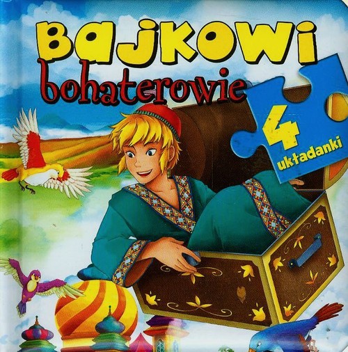 Image of Bajkowi bohaterowie 4 układanki