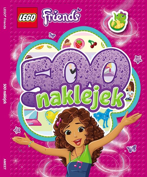 Image of Lego Friends 500 naklejek LBS101